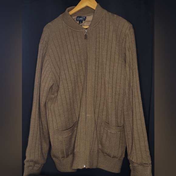 Vintage Arnold Palmer zipup cardigan - Picture 1 of 3